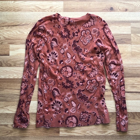 Rust Patterned Sweater - Picture 4 of 4
